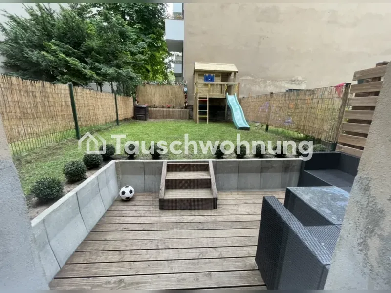 Tauschwohnung: Wohnungstausch in Berlin – Biete 3-Zimmer-Wohnung mit Garten — photo 1